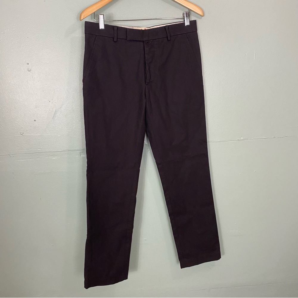 Marni Brown Flat Front Trousers Pants Size 10